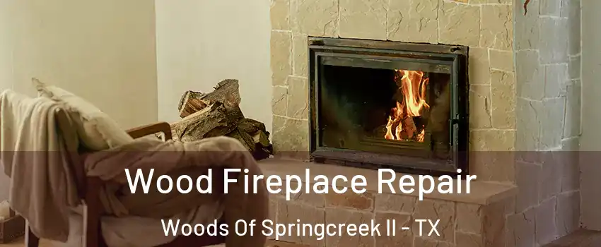 Wood Fireplace Repair Woods Of Springcreek II - TX